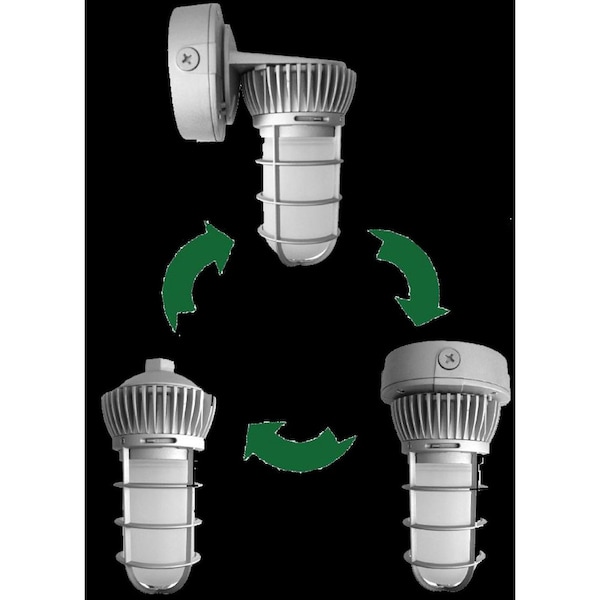 Westgate VTU-20W-50KLED UNIVERSAL VAPOR LIGHTS, (ALL MOUNTING OPTIONS IN ONE BOX) 120-277V, IP65 NEMA 3R VTU-20W-50K - main